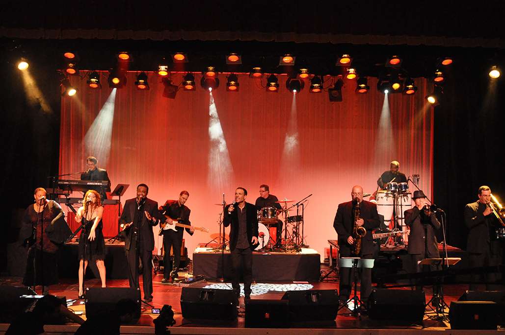 Rupert's Orchestra performing on stage